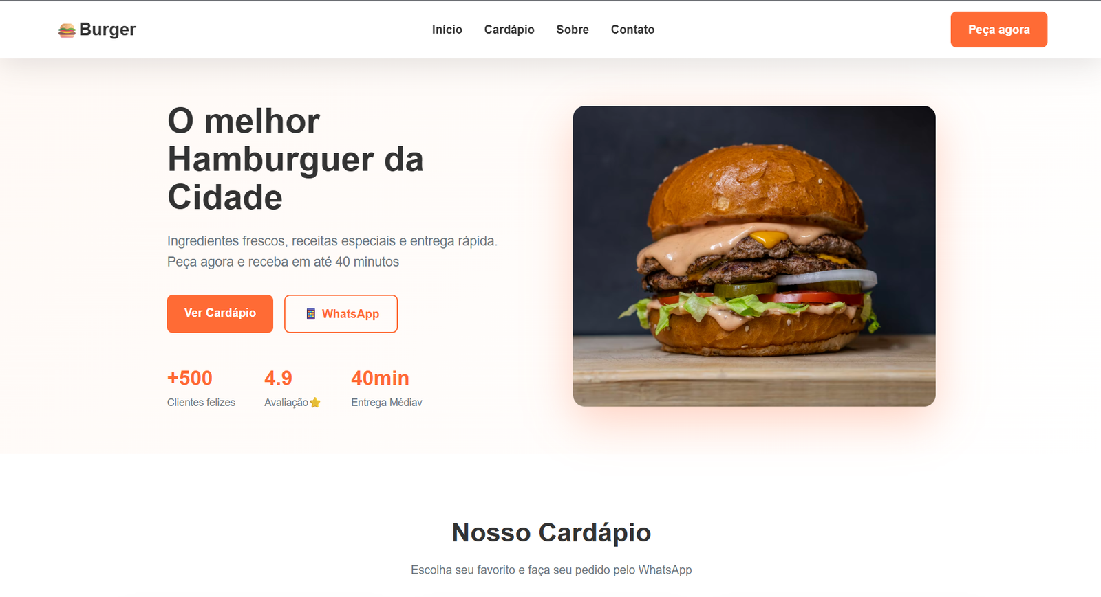 Coffee Landing Page
